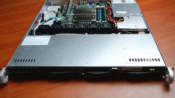 SUPERMICRO 813M 4 - booting