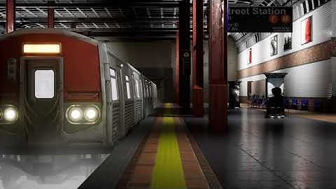 SUBWAY ENVIRONMENT #UNREALENGINE