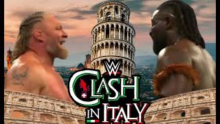 WWE Clash In Italy 2026 Official Theme Song "Locked In" By David Guetta And Morten FT. Trippie Redd