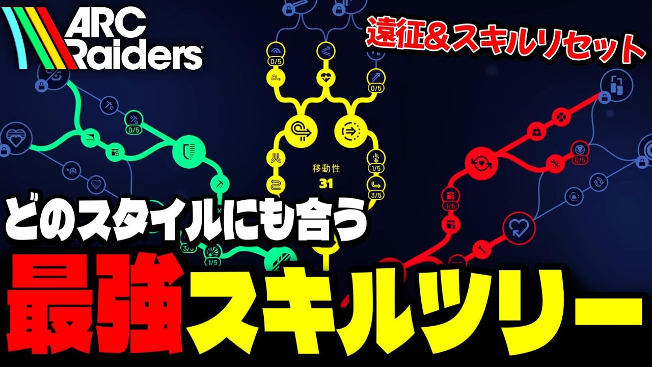 戦闘も探索もできる最強スキルツリー紹介【ARC Raiders】 - YouTube