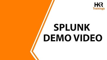 Splunk Demo Video | What is Splunk | Splunk Tutorial - HKR Trainings