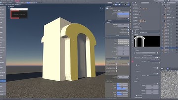 Blender 2.83 tutorial - Create complex architecture with stencil in 5 min