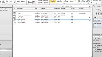 Personal Information Management (PIM) Outlook 2010