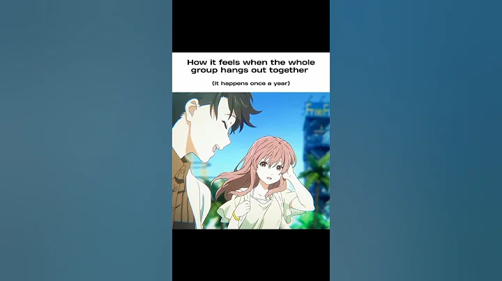 POV: How it feels when the whole group hangs out together #anime #relatable #fypシ゚viral