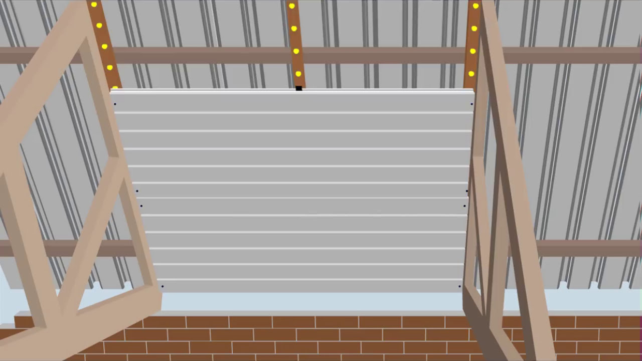 Isoboard Between Truss Retrofit Youtube