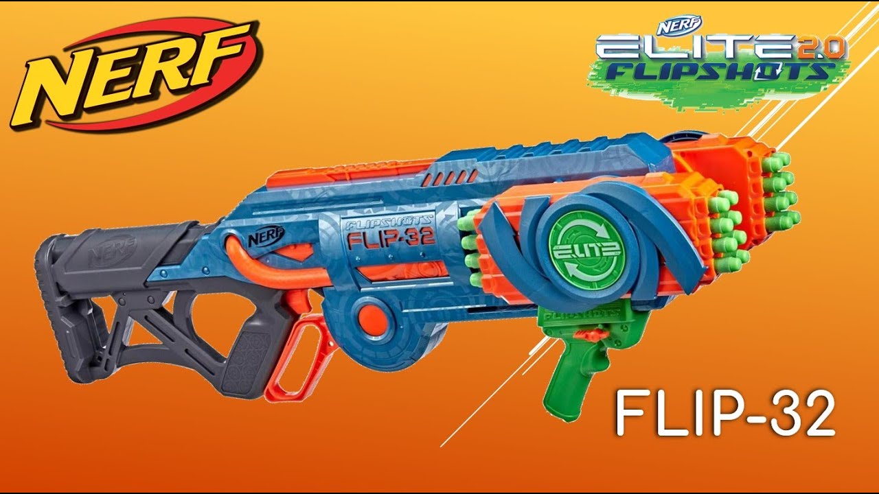 REVIEW] Nerf Elite 2.0 Flipshots Flip-32 | The Largest Flipping