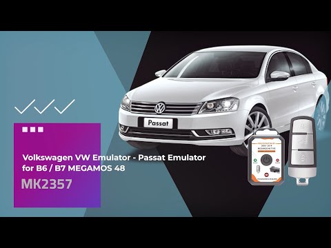 How to Install and Program MK3 Steering Lock Emulator for Volkswagen VW Passat B6/B7 Megamos 48