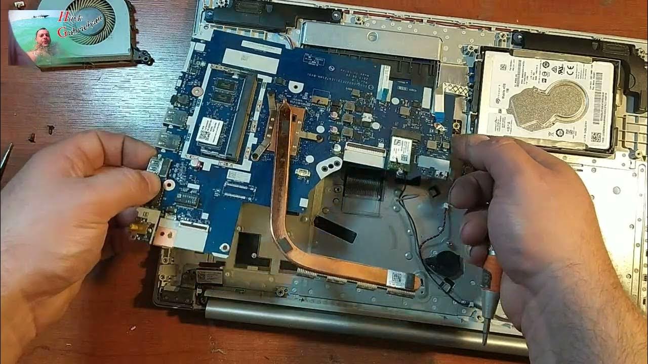 Lenovo Ideapad 33015IKB How to disassemble and reassemble laptop. Cleaning the notebook from