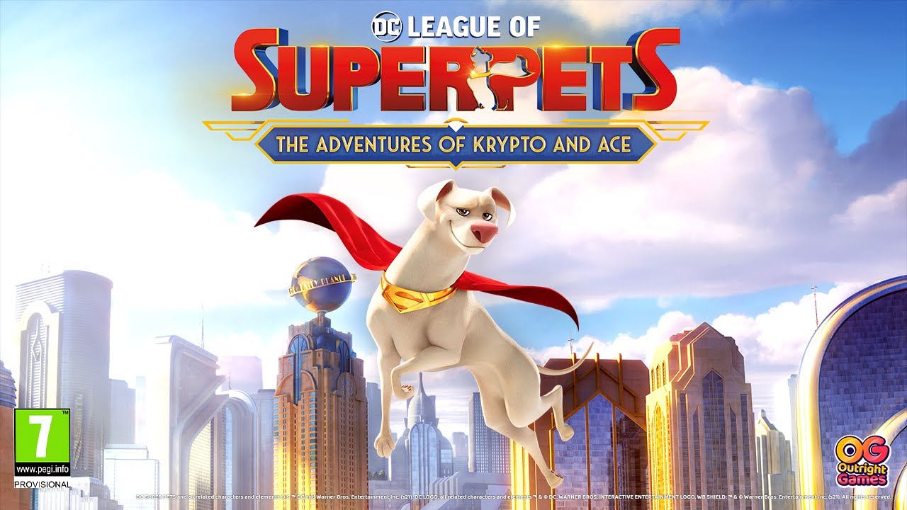 DC League of Super-Pets videogame, voor het eerst onthuld op DC Kids Fandome, verschijnt in 2022