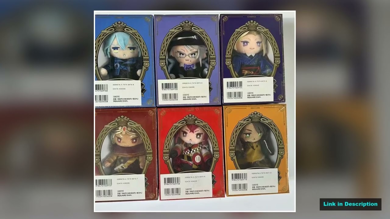 Anime TwistedWonderland Riddle Rosehearts Idia Shroud Plush Dolls Cute Figure Malleus Toy Ornament