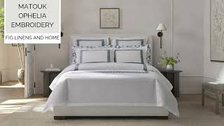 High End Luxury Bedding Fine Linens At Fig Linens And Home