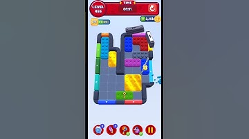 Color Block Jam | Level 455 #shorts #games #gaming