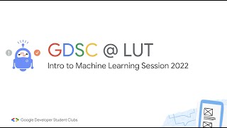 Intro to ML: the building blocks