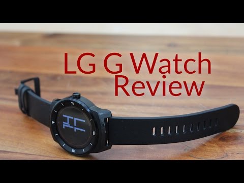 LG G Watch R SmartWatch Review