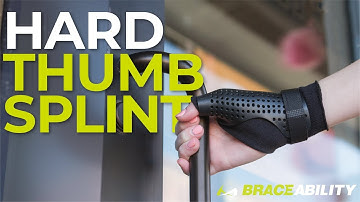 Thumb Splint & Spica Brace for Basal Joint Arthritis, Trigger Thumb, Tendonitis or Sprains