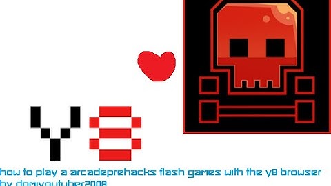 how to play a arcadeprehacks flash game in y8 browser