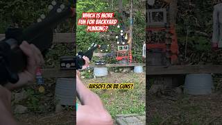 Which Is Better For Backyard Plinking? Airsoft Or Bb Guns?