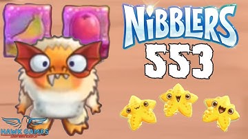 Fruit Nibblers Level 553 - 3 Stars Walkthrough, No Boosters