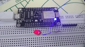SIMPLE NODEMCU ESP8266 LED BLINK TEST