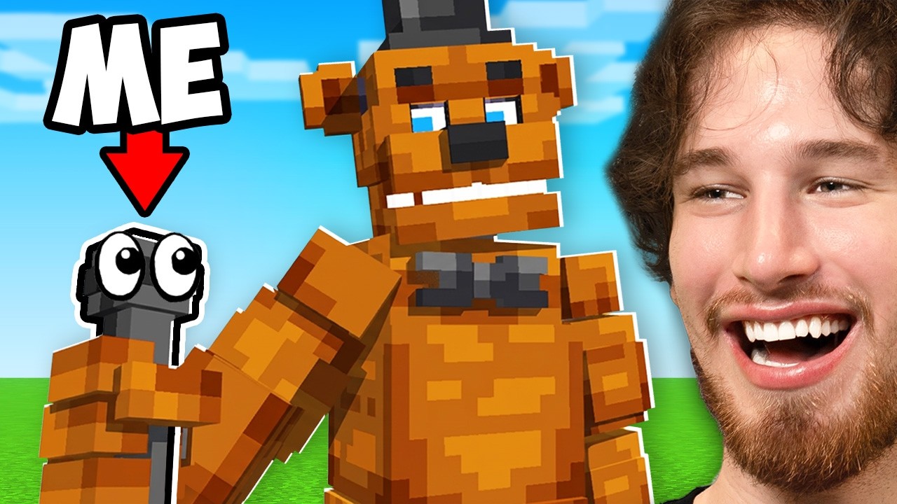 Hiding Right Under Their Nose in Minecraft Prop Hunt!