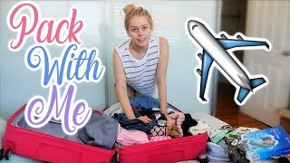 Pack With Me For Europe!!! (Organisation Tips \& Travel Essentials)