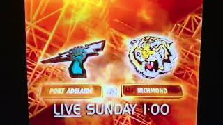 Afl On Nine Sunday Football Port Adelaide Vs Richmond Promo 2002