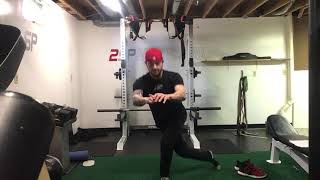 Frontal - Alternating Drop Lunge