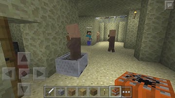 RIDE MINECART WITHOUT RAIL GLITCH IN MINECRAFT PE!!!