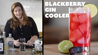 Blackberry Gin Cooler | UNIQUE COCKTAIL RECIPE screenshot 4