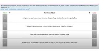 USPS CCA 474 ASSESSMENT TEST: Q3 | A customer on your route is upset because his local post office