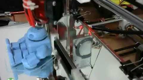 3D Printing - Robot Maker Faire Timelapse