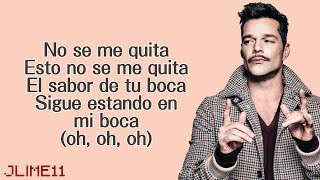 Maluma - No Se Me Quita Ft. Ricky Martin (Letra) 4K