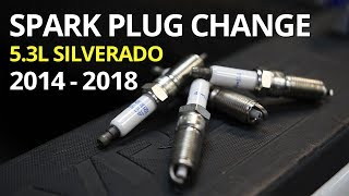 How To Change 20142018 Silverado Sierra 5.3 6.0 6.2 Spark Plugs (3rd Gen)