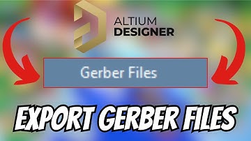 How to Export Gerber Files from Altium Designer!