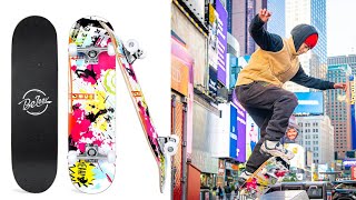 Beleev 31 Inch Complete Skateboard For Beginner