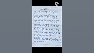 Essay On Air Pollution I Essay on Pollution in English I#shorts #ytshorts #essay