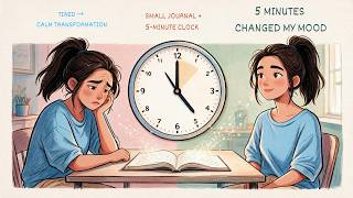 Journaling for Mental Health: The 5-Minute Habit That Changed My Mood | Reduce Anxiety & Stress