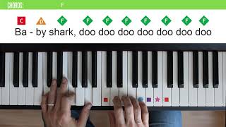 Easy Baby Shark Piano And Xylophone Lesson Color Me Mozart Ep 6 Youtube - roblox baby shark piano sheet