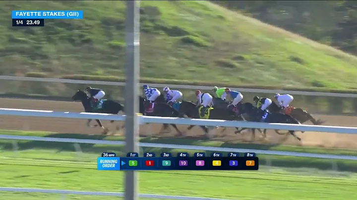 The Fayette Stakes (G3) winner dug in impressively!