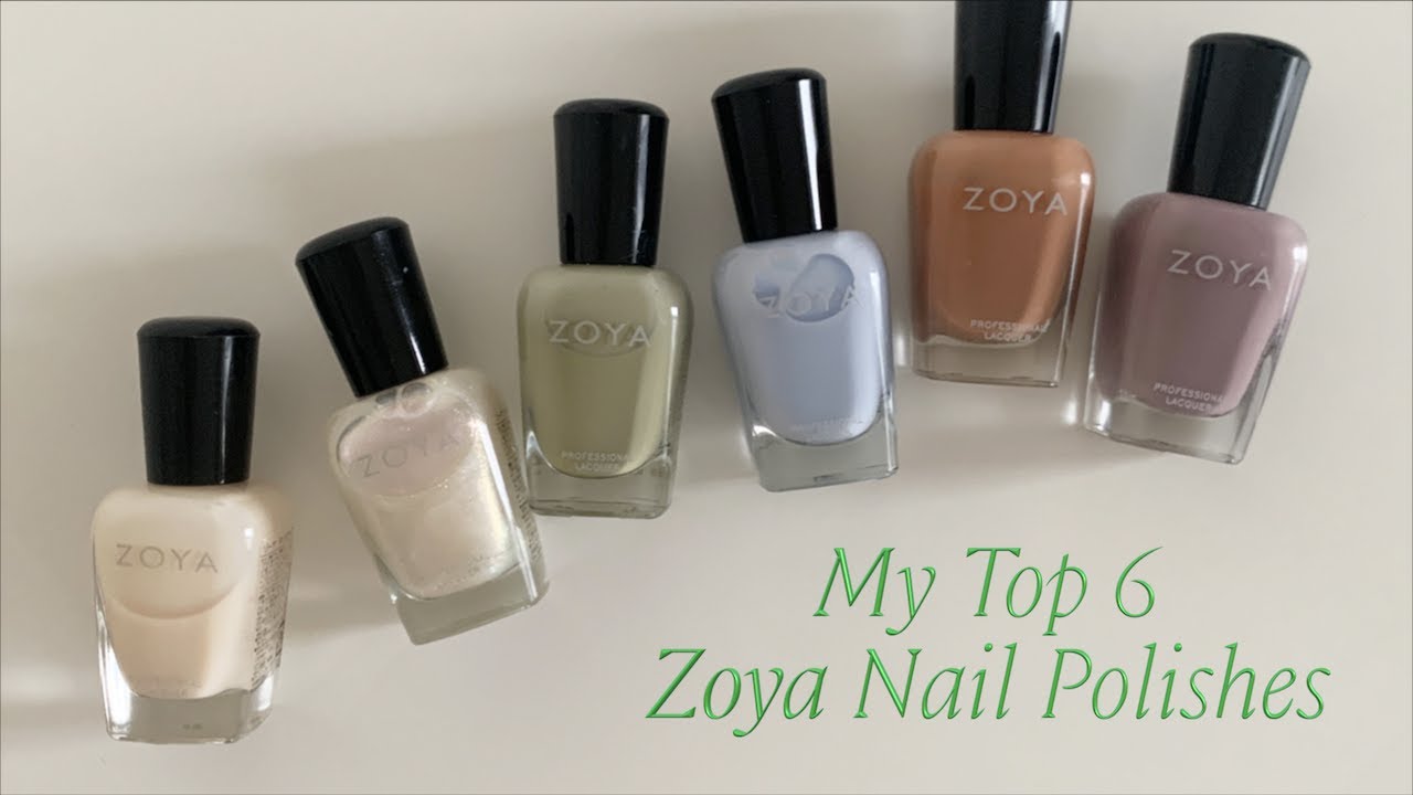 おすすめZOYAのネイルポリッシュ6種 &セルフネイルケアルーティン My Favorite Zoya Polishes & Nail