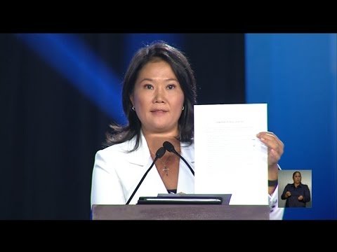 Mensaje final de Keiko Fujimori│RPP