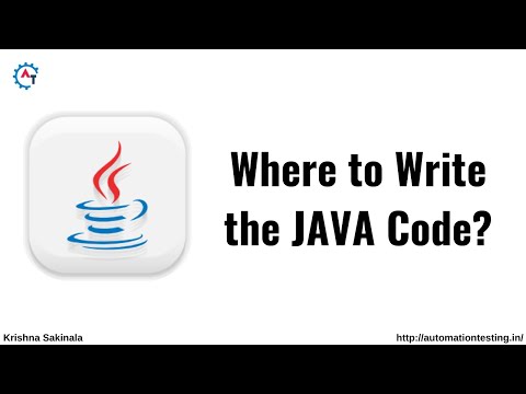 Where to write the Java Code | Java Tutorial For Beginners | IDE | Text Editor | Online Compiler
