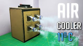 How to Make Powerful Air Cooler at Home | Homemade Air Conditioner