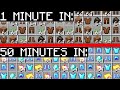 Minecraft UHC but chests spawn LOOT that gets BETTER over time.