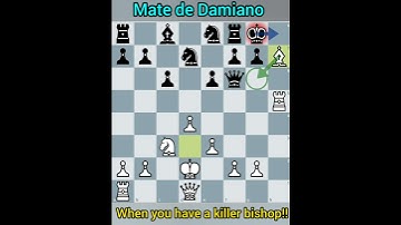 Thumbnail of Killer bishop and Deadly queen combination- Damiano's mate !!! #shorts