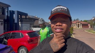 Ghost Hlubi SAW MY CAR FOR THE FIRST TIME | Road Trip | Botswana to South Africa ‼️
