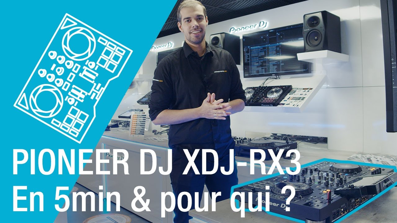 Pionner XDJ-RX3, Contrôleur DJ Tout en un