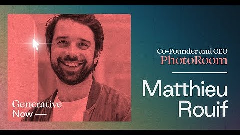 Matthieu Rouif: How Photoroom Creates a Standout AI Product