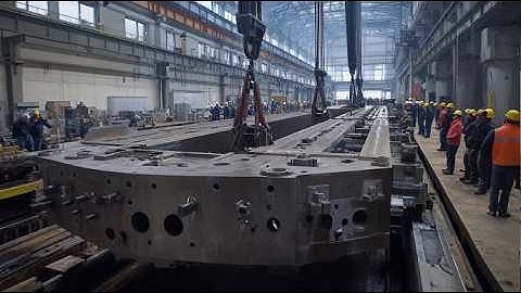 Only Modern Mechanical Engineering Can Do This Impossible Thing, This Super Giant Machine Shock You