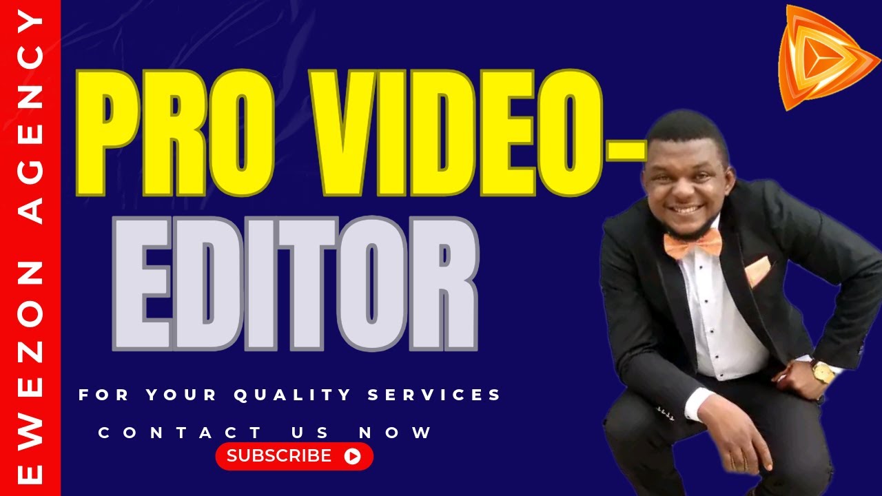 Video Editor for your Services, we're Professional